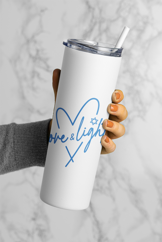 Love and Light | 20 ounce Stainless Steel Tumbler
