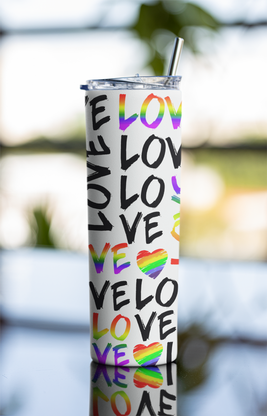 Love is Love | 20 ounce Stainless Steel Tumbler