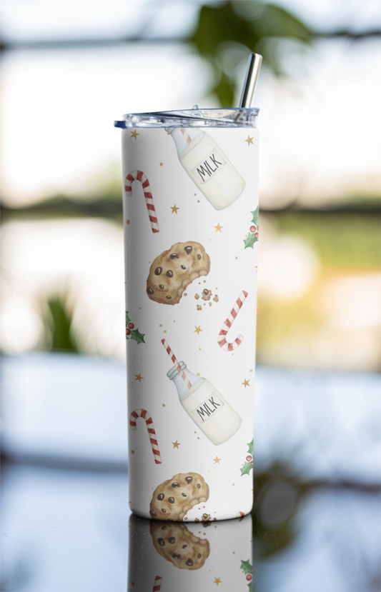 Milk and Cookies | 20 ounce Stainless Steel Tumbler